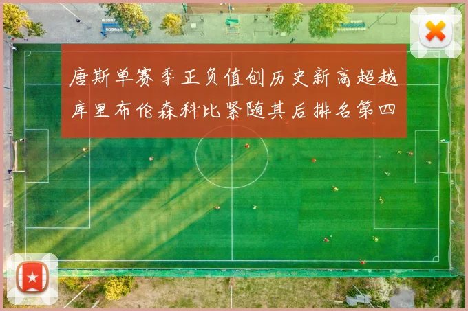 唐斯单赛季正负值创历史新高超越库里布伦森科比紧随其后排名第四